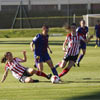 El Athletic femenino luchando por el pase a la final ante el FC Barcelona
