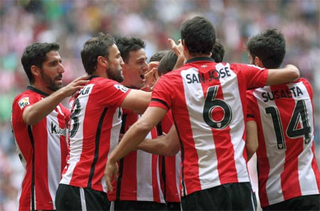 Aduriz, Laporte, De Marcos y Beñat, cargados de minutos
