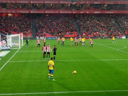 El Athletic se adelanta dos veces pero empata ante Las Palmas