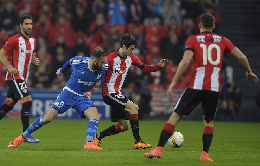 La afición del Athletic en San Paolo