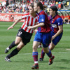 Lance del partido Levante - Athletic femenino