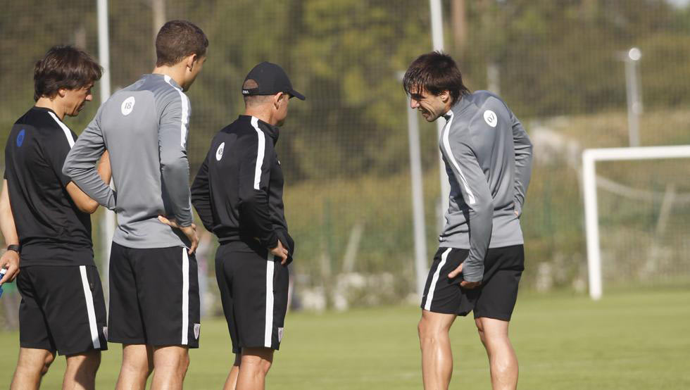 Beñat se lesiona en el entrenamiento