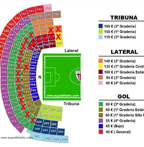 Bloques agotados ya para la Final de Copa
