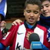 Wallace, un niño gallego que lucha por conseguir la camiseta de Gurpegi