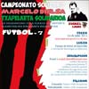 Cartel Torneo Solidario Marcelo Bielsa de fútbol 7 de la Peña Euskal Lions