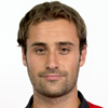 Gorka Santamaría en la foto de plantilla del Bilbao Athletic 2015-16