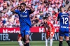 Iñaki Williams se lamenta tras fallar el penalti.