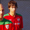 Ander Iturraspe durante el entrenamiento