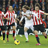 Ander Iturraspe durante un lance ante el R.Madrid