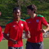 Jonás Ramalho durante el entrenamiento