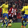 Aritz Aduriz durante un lance del partido ante Las Palmas