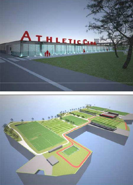 El Athletic presenta el Lezama del futuro