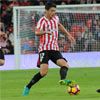 Mikel Vesga durante un lance ante el Villareal