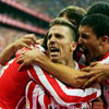 Iker Muniain celebra el gol ante la Real en San Mamés