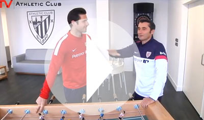 making-of de la felicitación navideña del Athletic