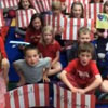 Niños de EEUU cantan el himno del Athletic