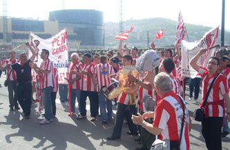 La Peña Gainza de Minglanilla organiza un poteo el sábado antes del Athletic-Barcelona