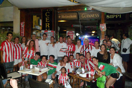 Inauguración de la peña Athletic Club de Almuñécar