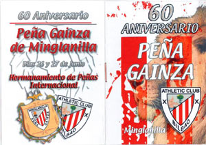 60 aniversario de la Peña Gainza de Minglanilla