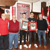 Luis Ángel García Castresana, Luis Jiménez, Iñigo Vicente, Peru Nolaskoain y Josu Urrutia.