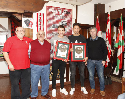 Luis Ángel García Castresana, Luis Jiménez, Iñigo Vicente, Peru Nolaskoain y Josu Urrutia.