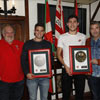 Luis Ángel García Castresana, Unai Núñez, Gorka Garai y Josu Urrutia
