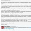 Emotivo mensaje de despedida de Jonás Ramalho en Twitter