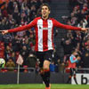 Sabin Merino celebra el gol ante el Betis
