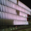 San Mamés iluminado en blanco