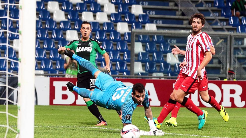 Un lance del Athletic antel Sassuolo