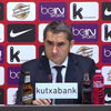 Valverde durante la rueda de prensa ofrecida en Lezama