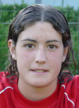 Zuriñe Gil, jugadora del Athletic femenino