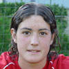 Zuriñe Gil, jugadora del Athletic femenino
