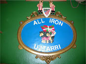 Placa Athletic All Iron