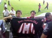 Peista en el partido en GIJON