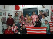 Una copa de cava para desear �xitos a nuestro Athletic.
