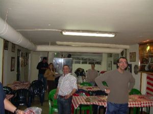 Preparando la merienda de hermandad 2008