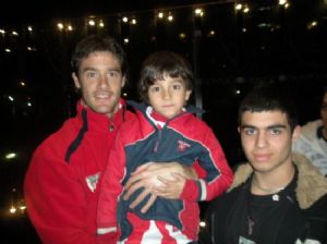 Aitor con Igor.