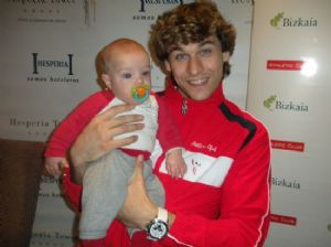 Asier con Fernando.