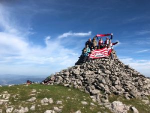 A la bajada del Gorbea nos animamos a subir al Aldamin de 1.373 metros
