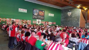 Comida en el frontón de Gamiz
