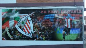 El mosaico en la nueva Calle Athletic
