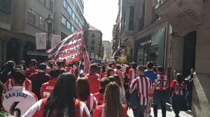 En la kalegira camino del Jose Zorrilla