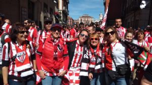En la kalegira camino del Jose Zorrilla