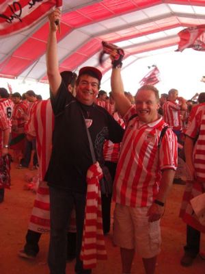 Festejando el subcampeonato !