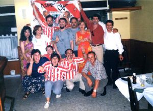 Cena fin de temporada en el “Bar Laberinto”