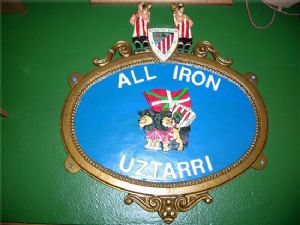 Placa Athletic All Iron