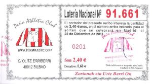Participaciones de Loteria de Navidad 2011