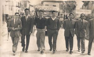Visita del Atlético de Bilbao en 1955