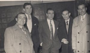 Carmelo Cedún Visita la peña.